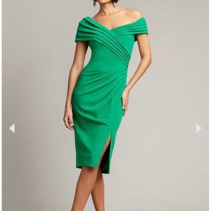 Tadashi Shoji Bryn Draped Cocktail Dress